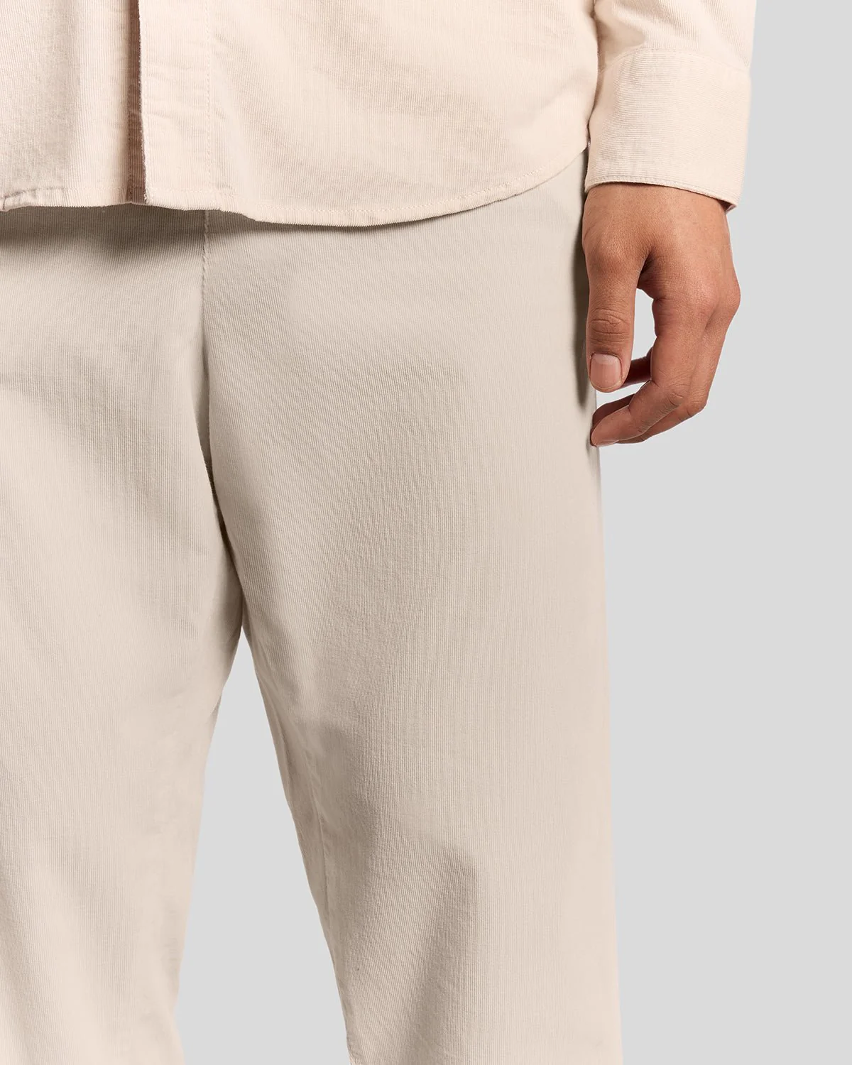 Fine Rib Corduroy Trousers