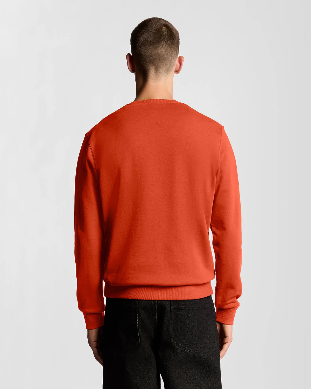 Cotton Crew Neck Sweatshirt