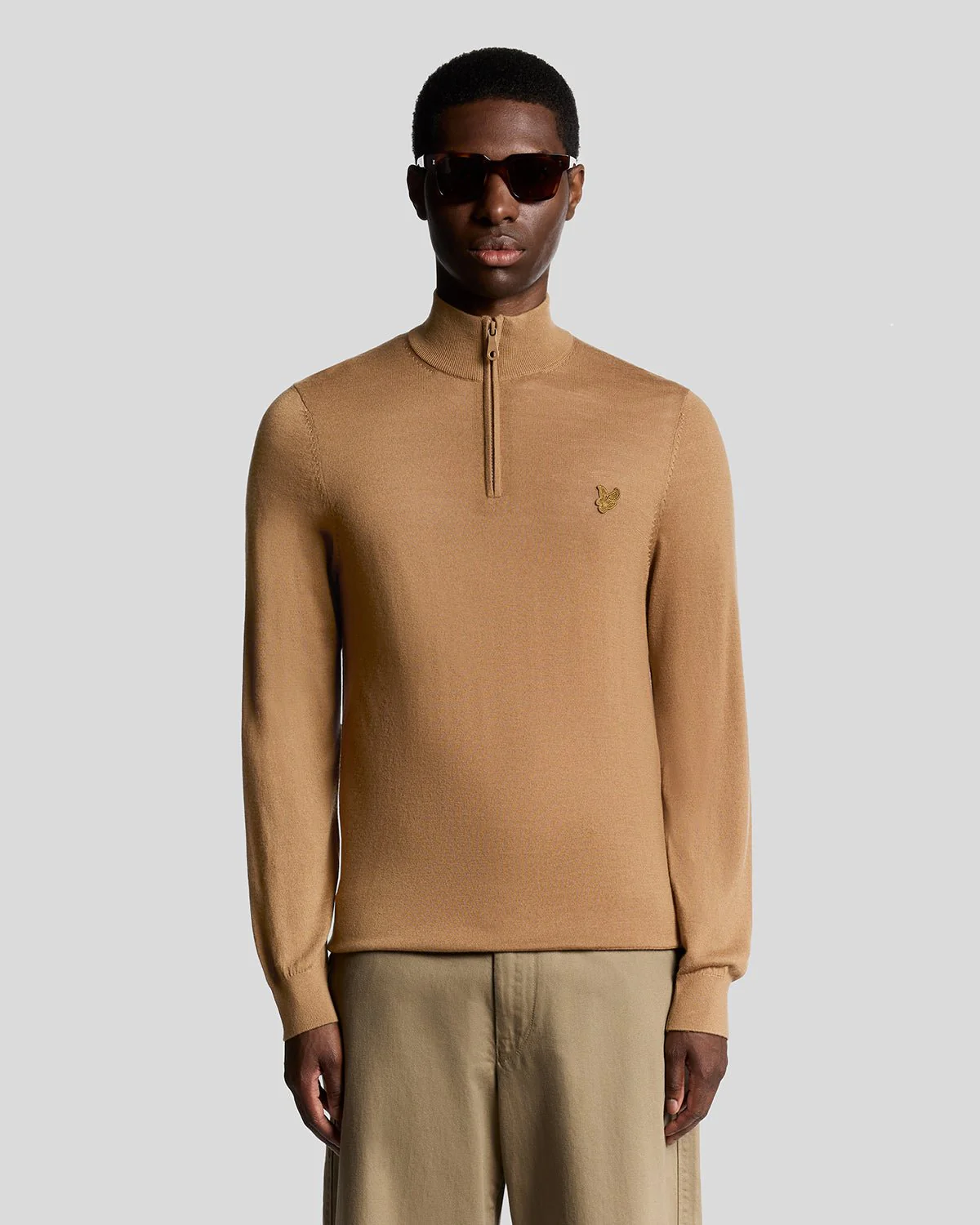 Merino Wool 1/4 Zip Jumper