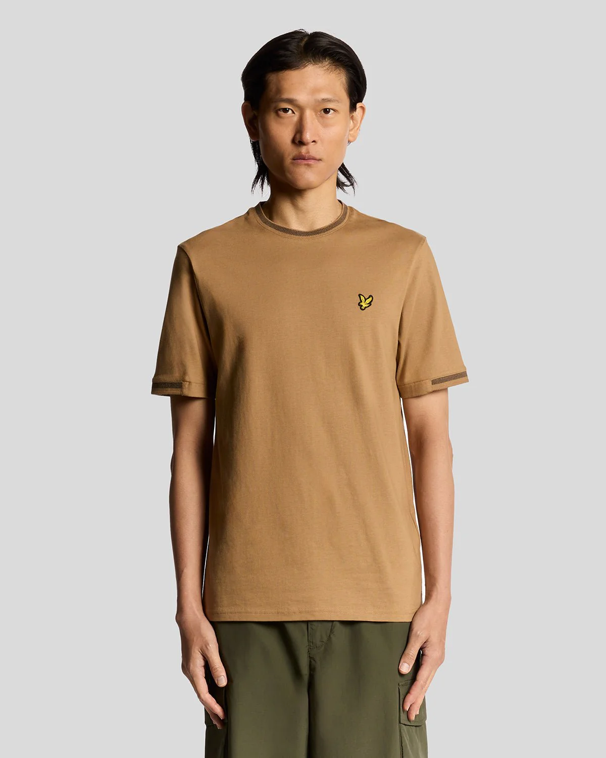 Birdseye Half Tipped T-Shirt