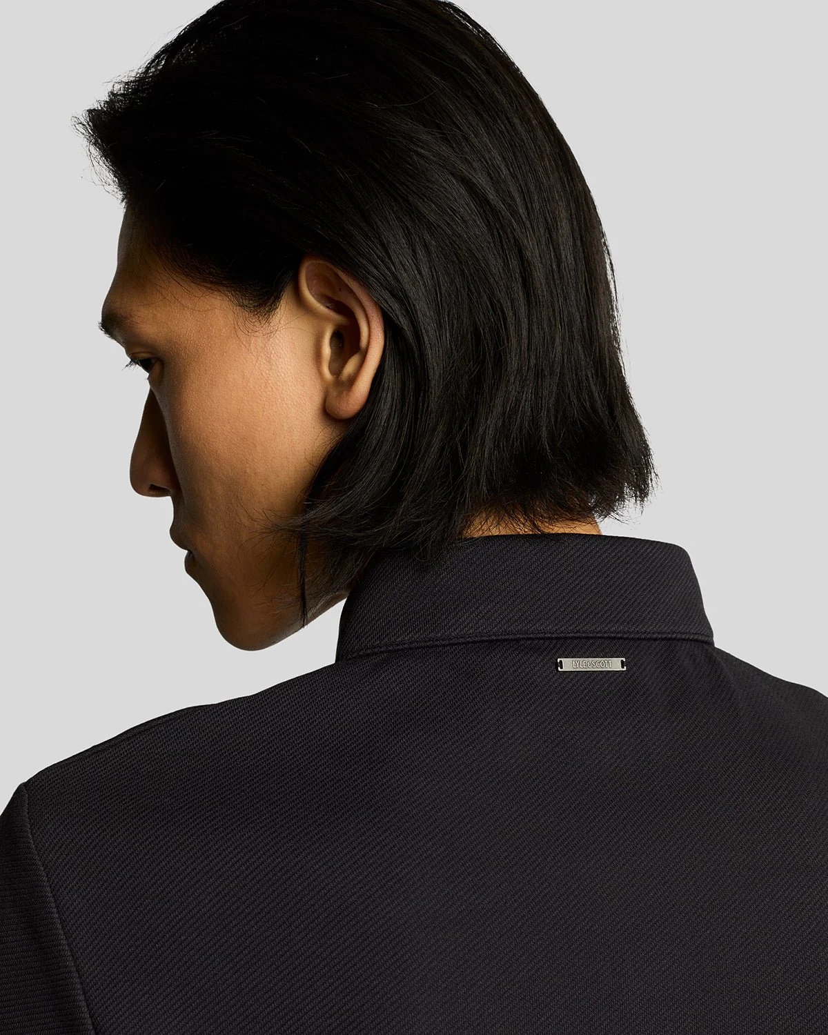 Twill Texture Polo Shirt