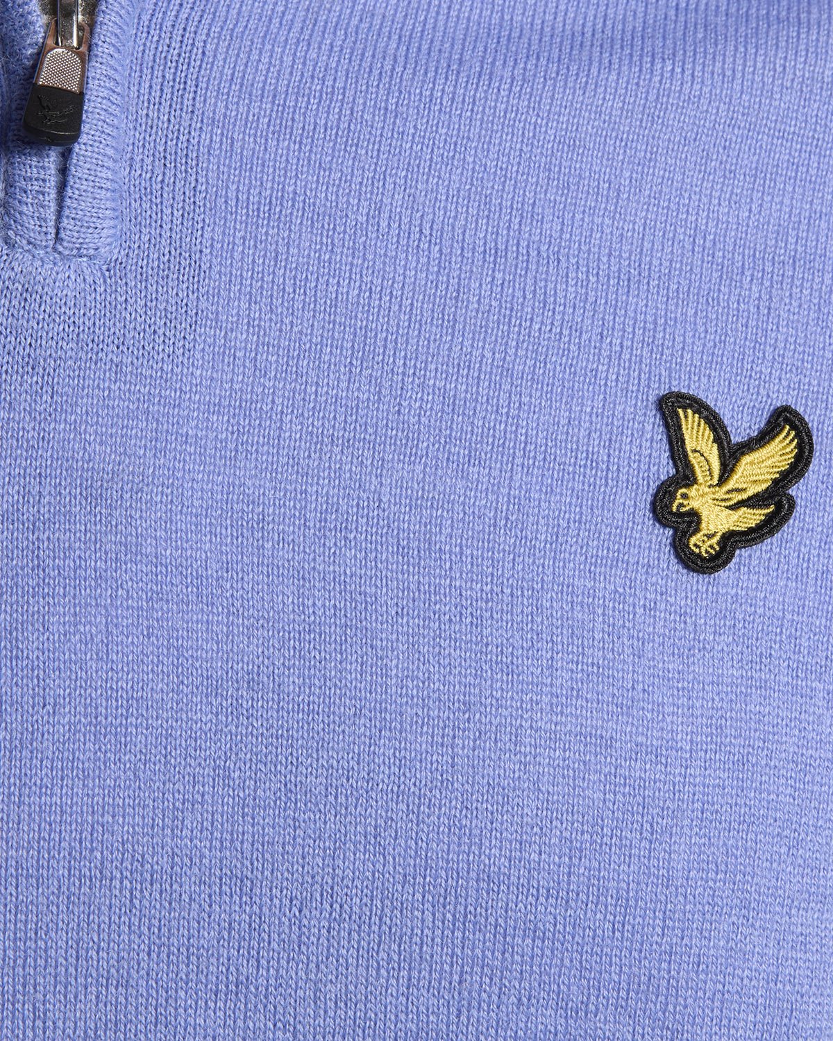 Golf 1/4 Zip Wool Blend Jumper