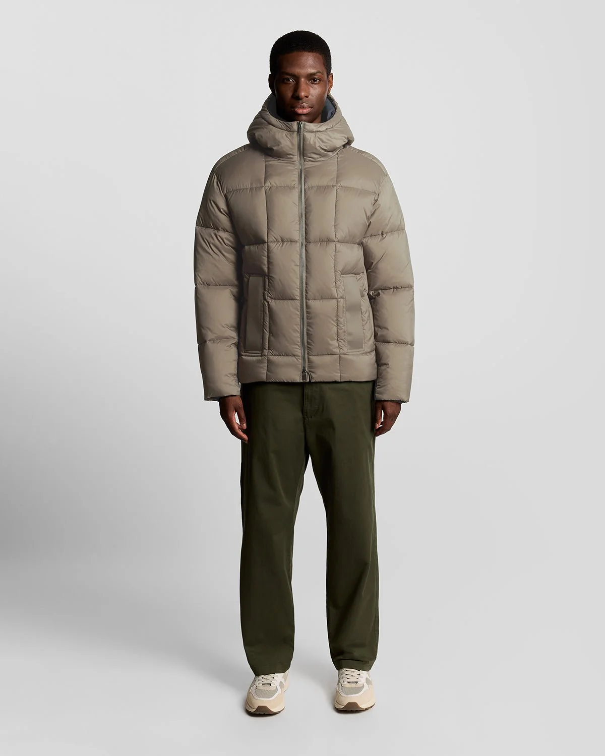 Square Cocoon Puffer Jacket
