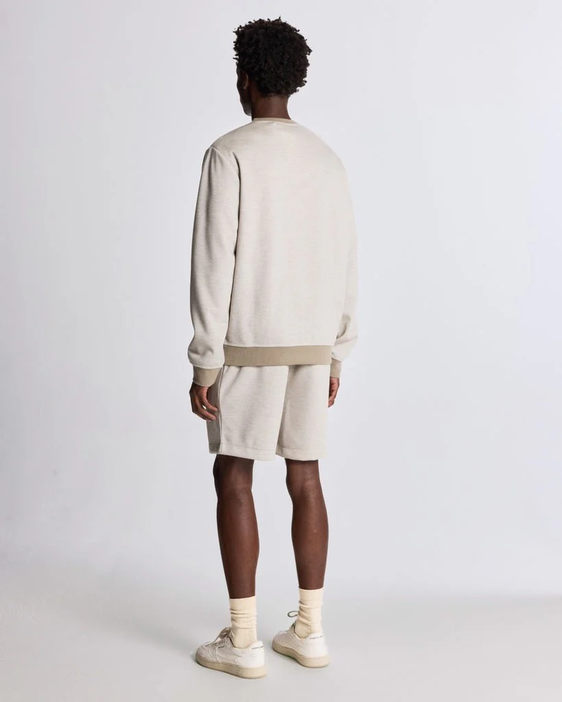 Two Tone Sweat Shorts