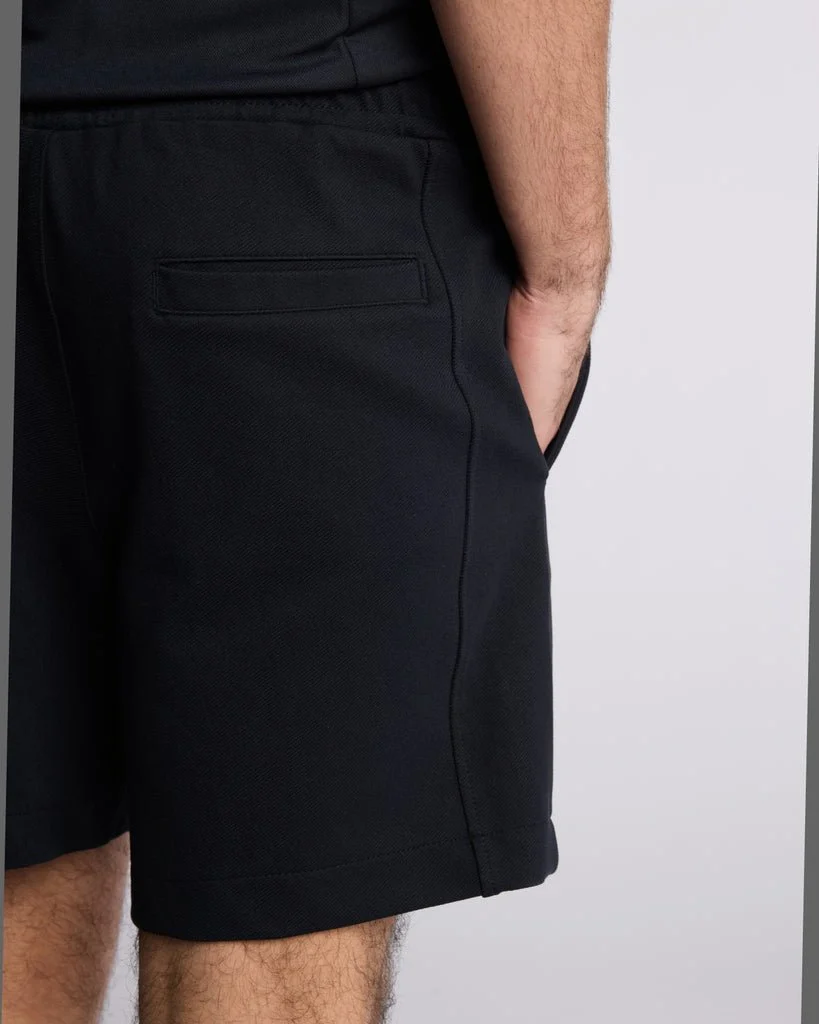 Twill Interlock Sweat Shorts