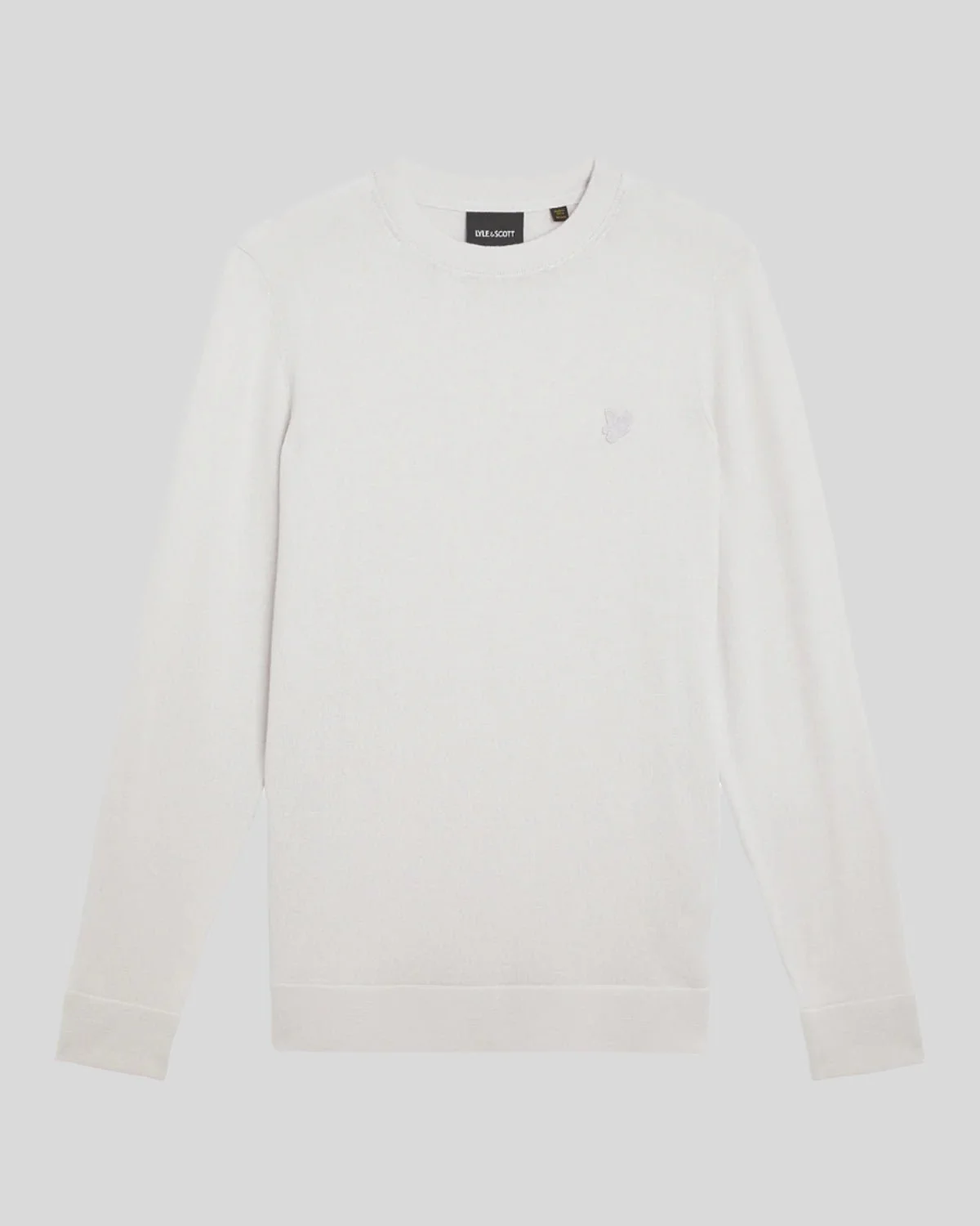 Superfine Cotton Crew Neck Jumper