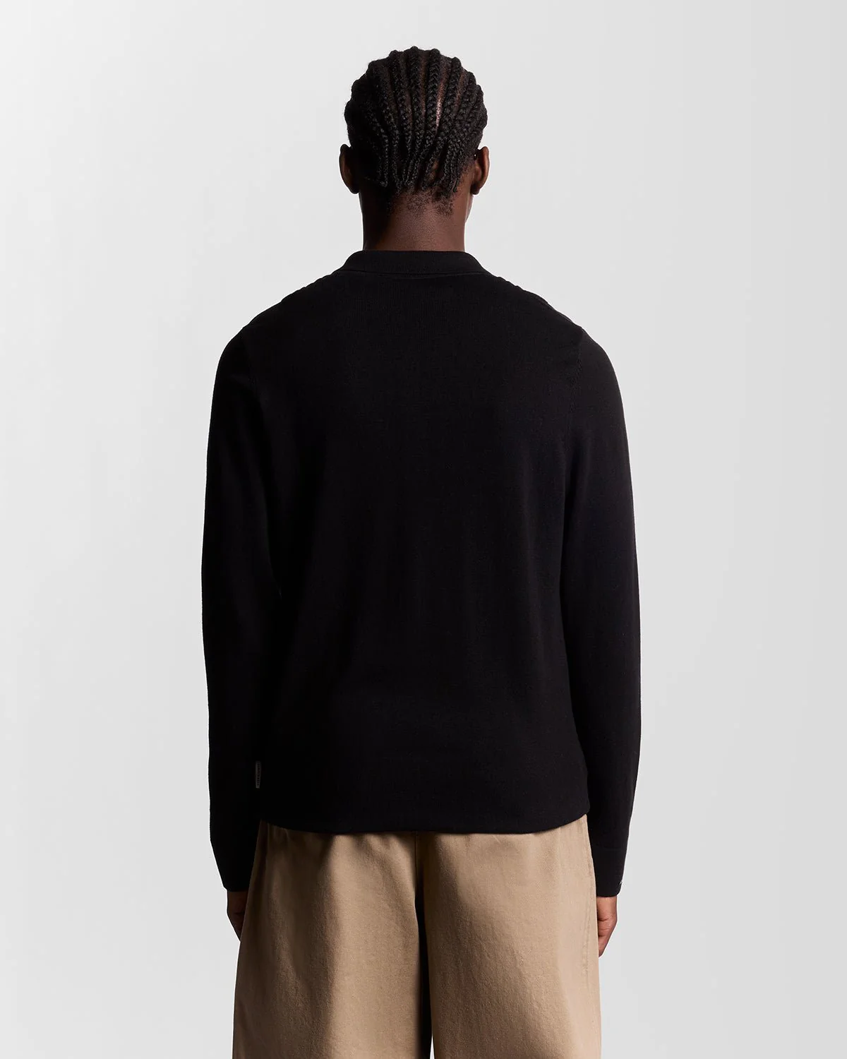 Striped Ottoman Collared Cardigan