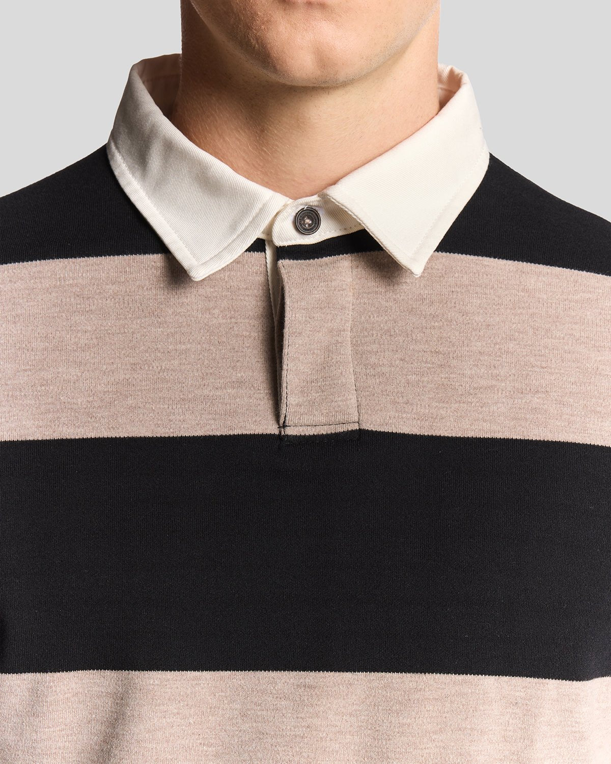 Striped Cotton Rugby Shirt