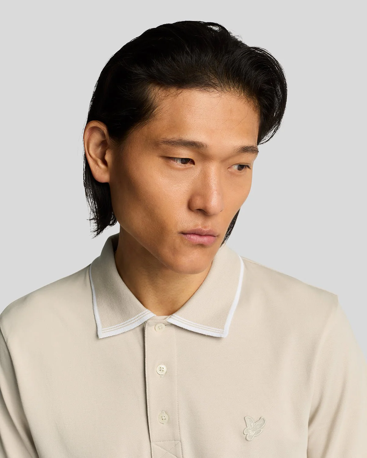 Superfine Cotton Tipped Polo Shirt