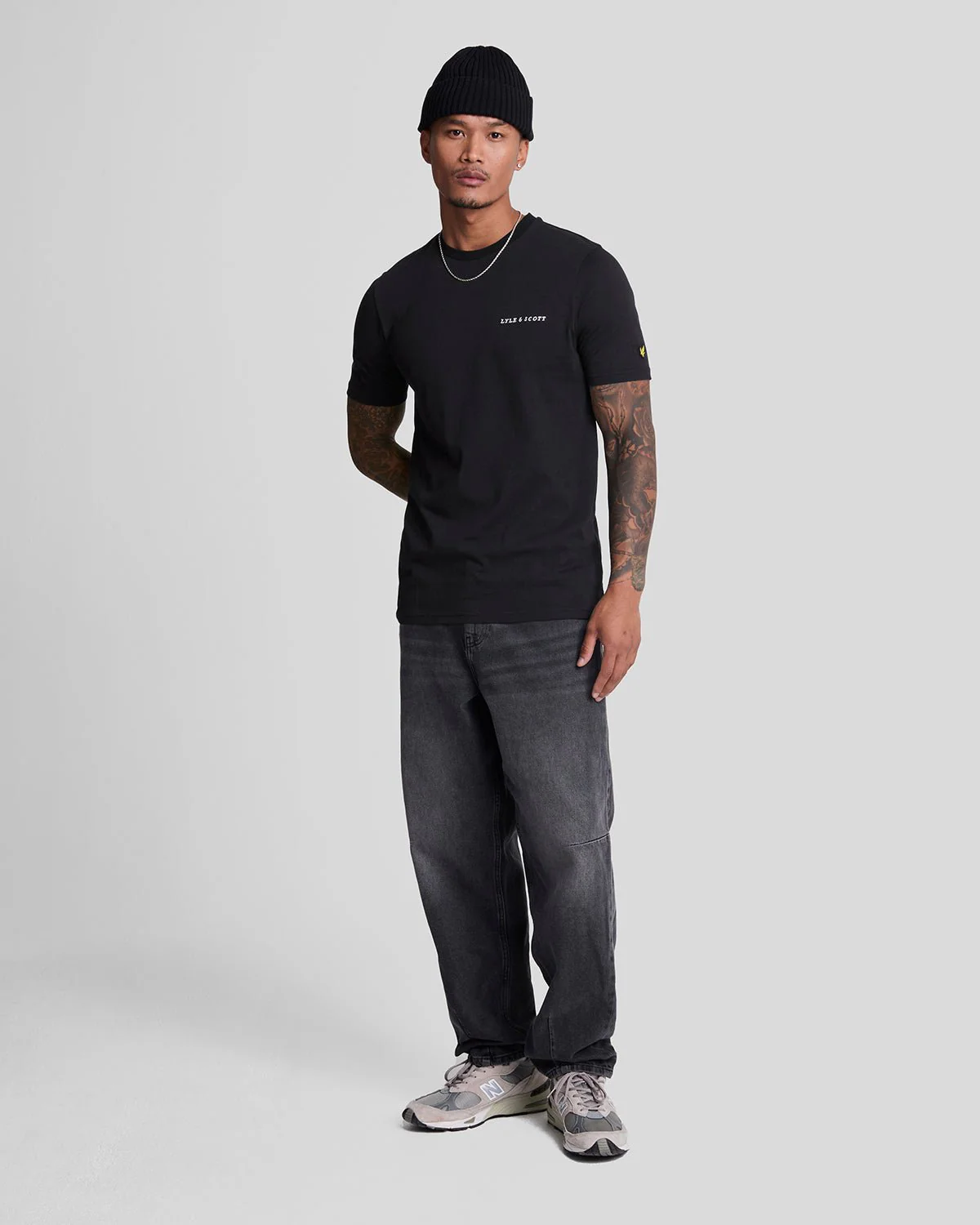 Embroidered Logo Cotton T-Shirt