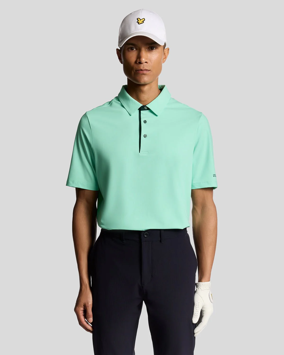 Golf Shank Button Polo Shirt