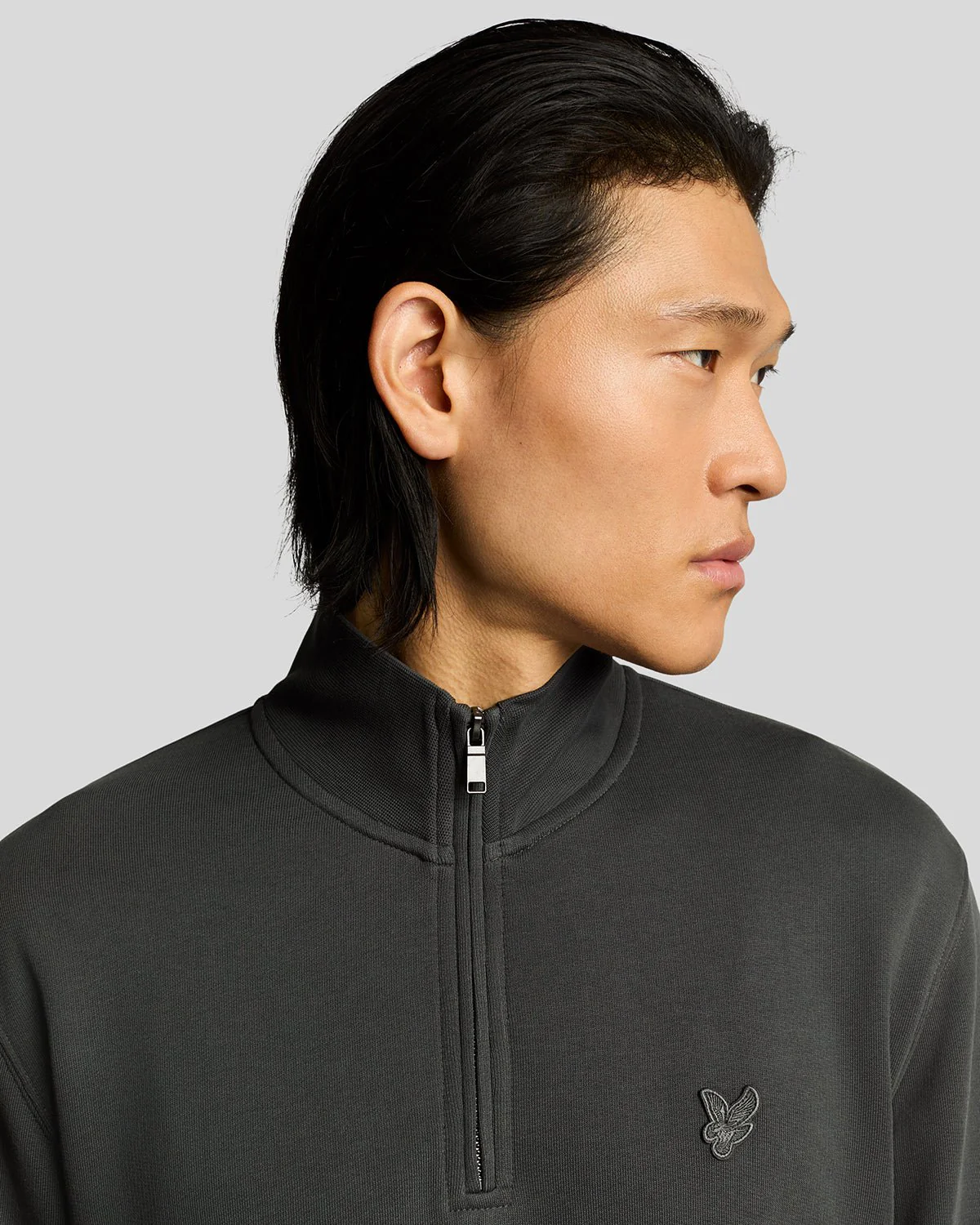 Superfine Cotton 1/4 Zip Sweatshirt