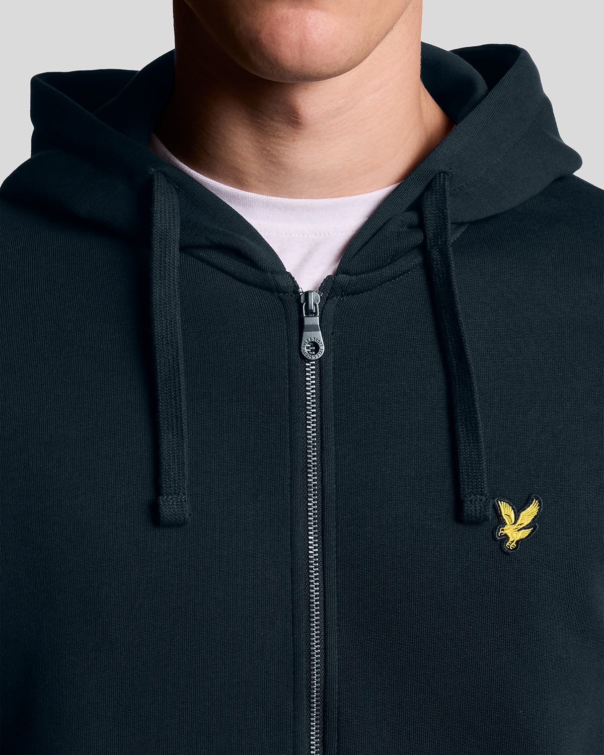 Loopback Cotton Full Zip Hoodie