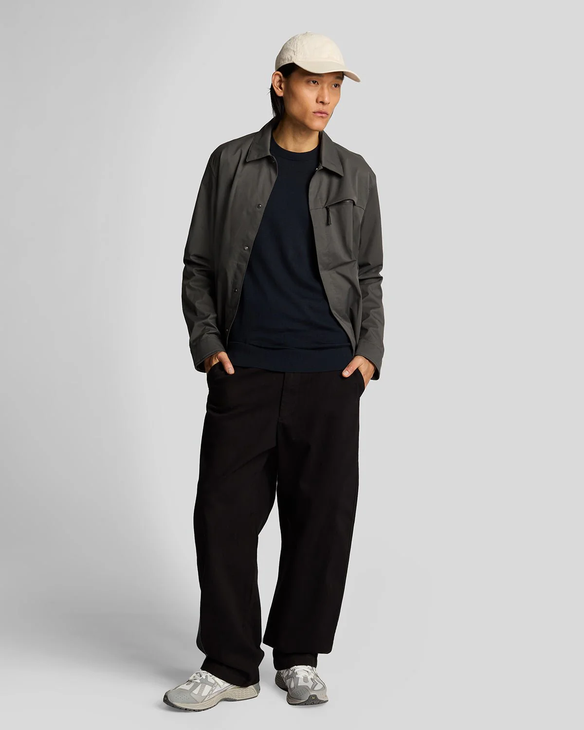 Superfine Cotton Crew Neck Jumper