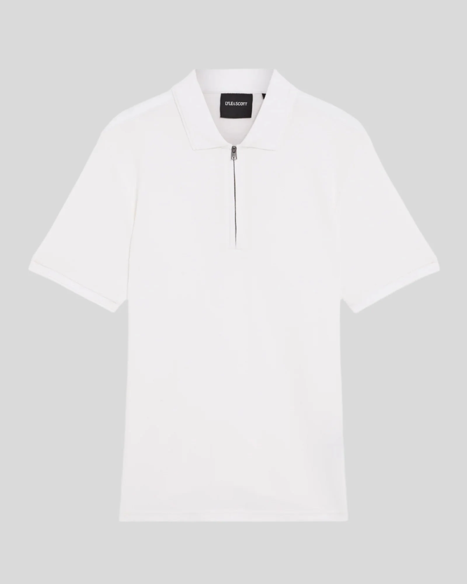 Ottoman Half Zip Polo Shirt
