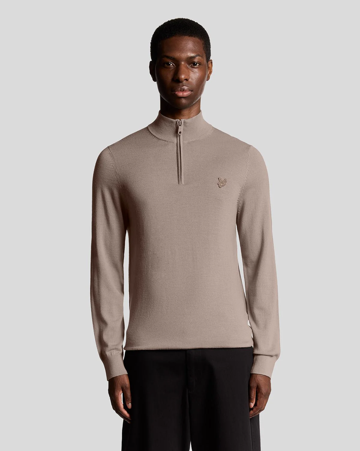 Merino Wool 1/4 Zip Jumper