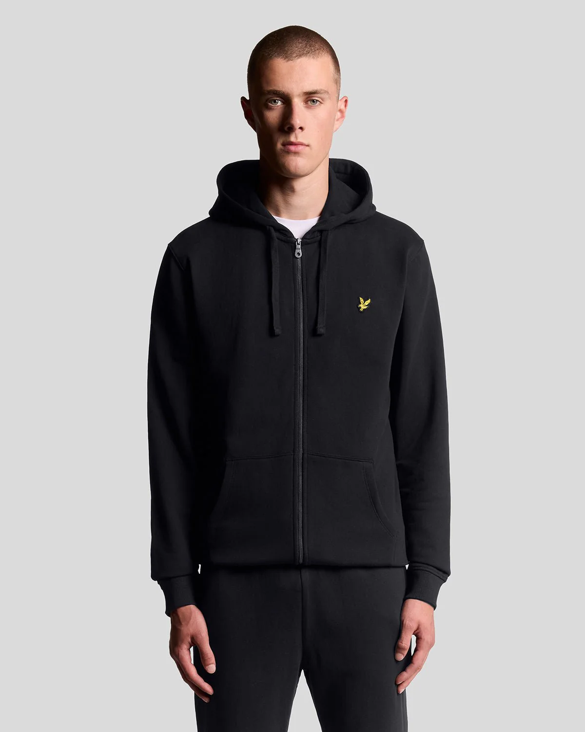Loopback Cotton Full Zip Hoodie
