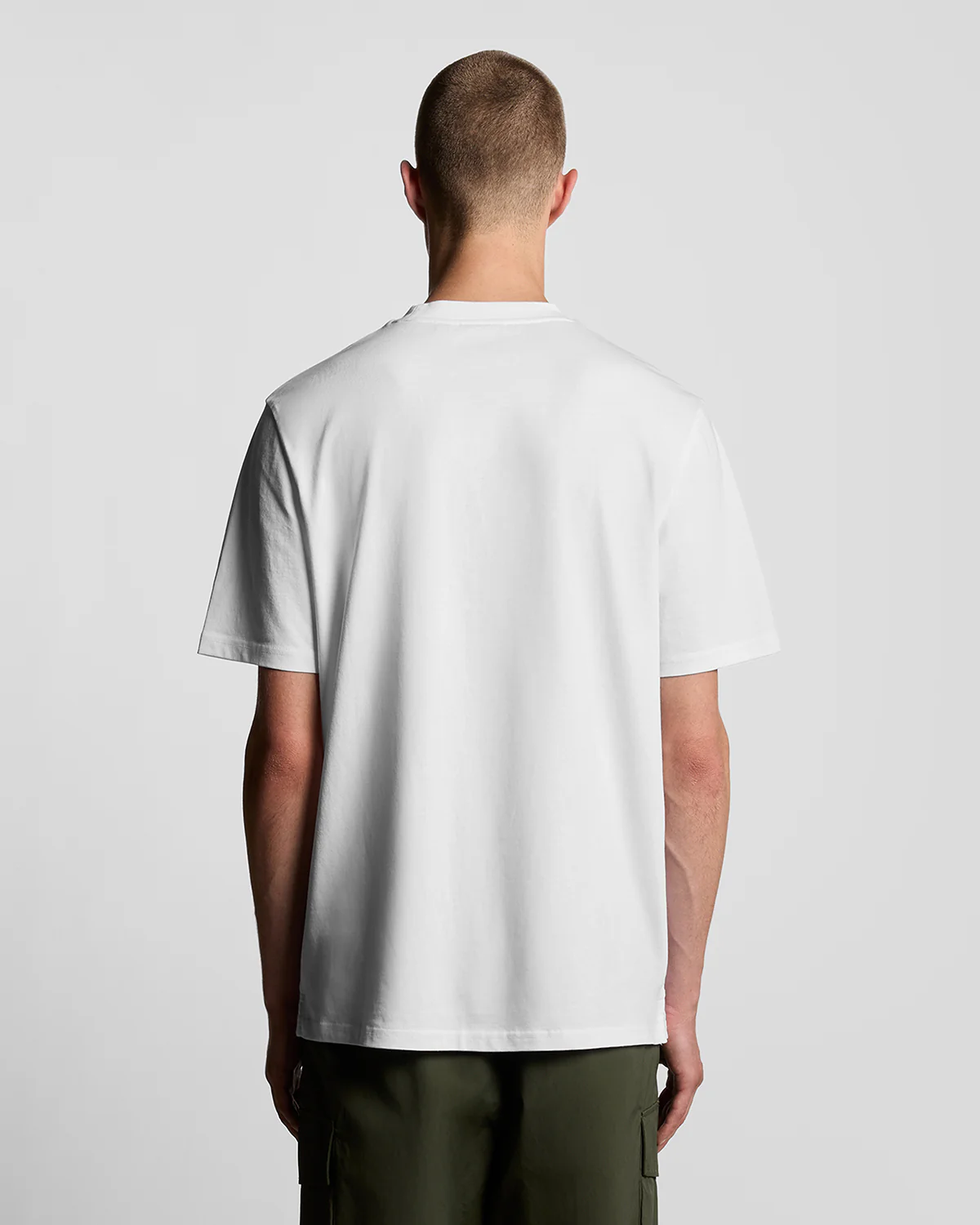 Oversized Cotton Crew Neck T-Shirt