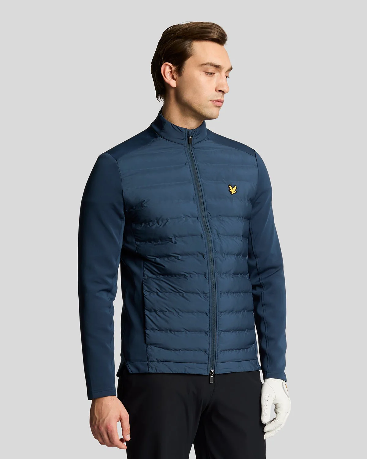 Golf Hybrid Quilted Zip Jacket