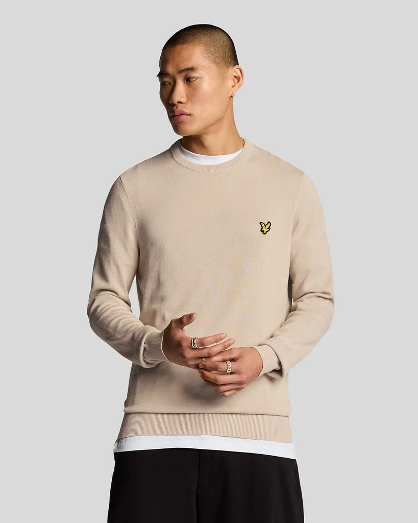 Cotton Crew Neck Jumper