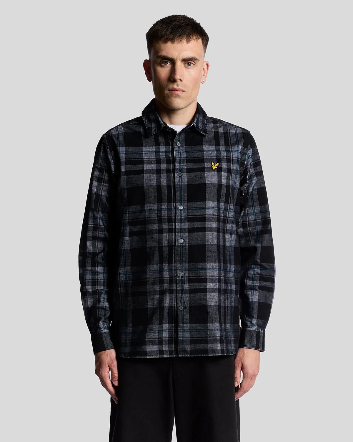 Tartan Check Corduroy Shirt