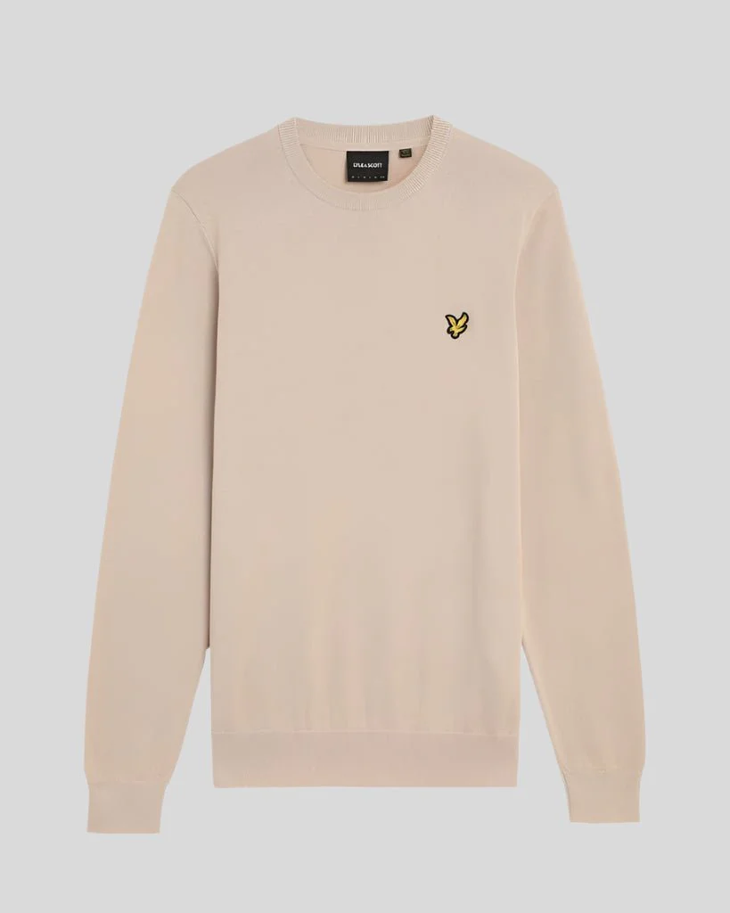 Cotton Crew Neck Jumper