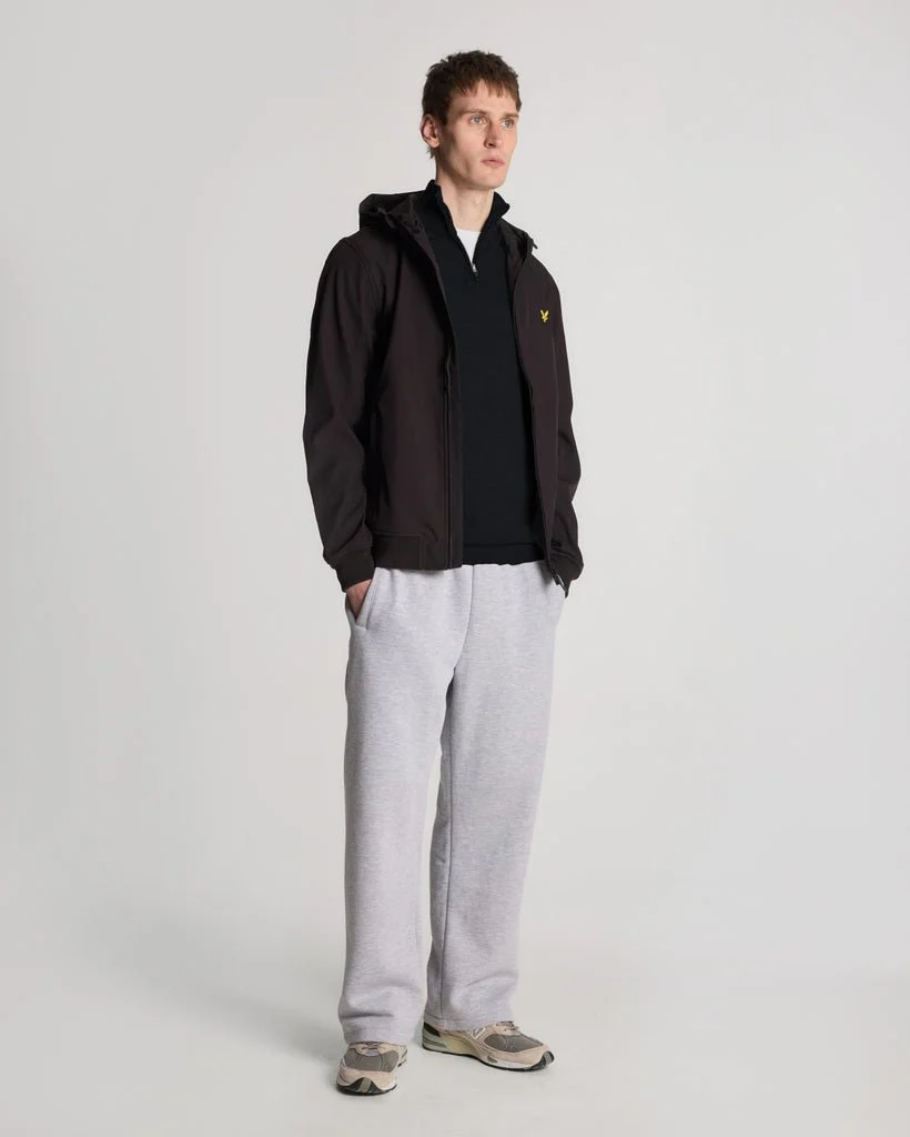 Embroidered 1/4 Zip Merino Knit Jumper