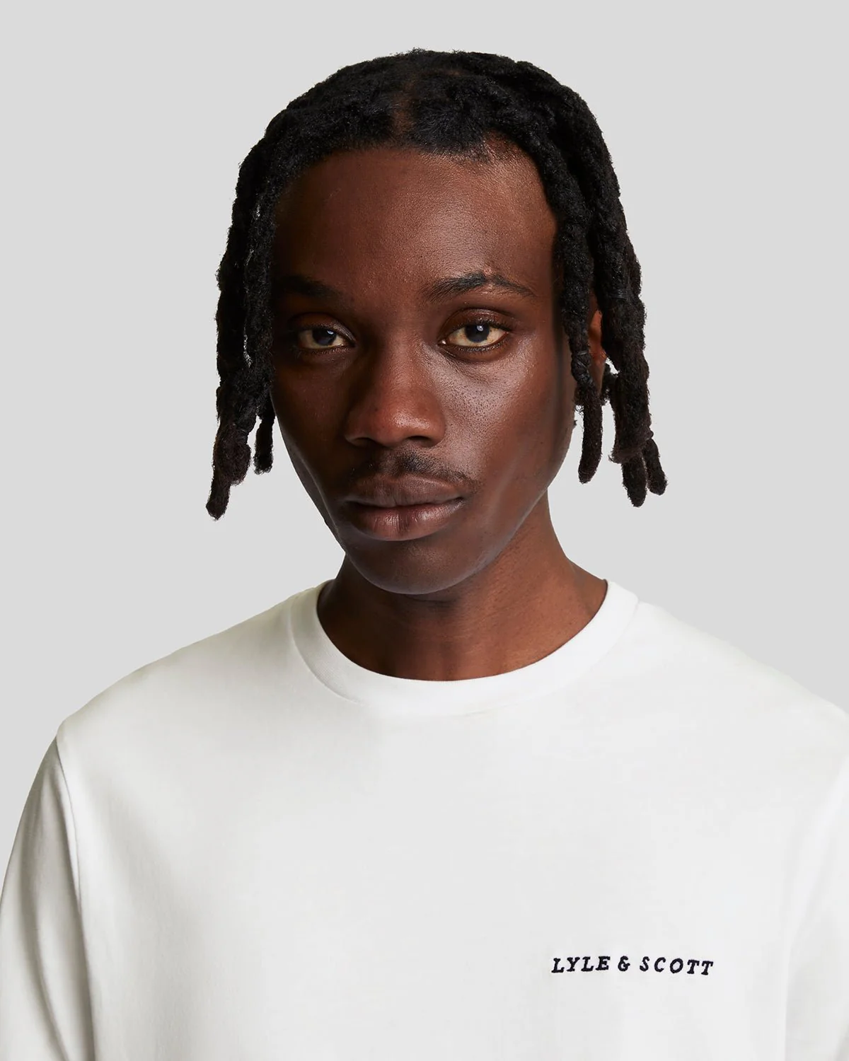 Embroidered Logo Cotton T-Shirt