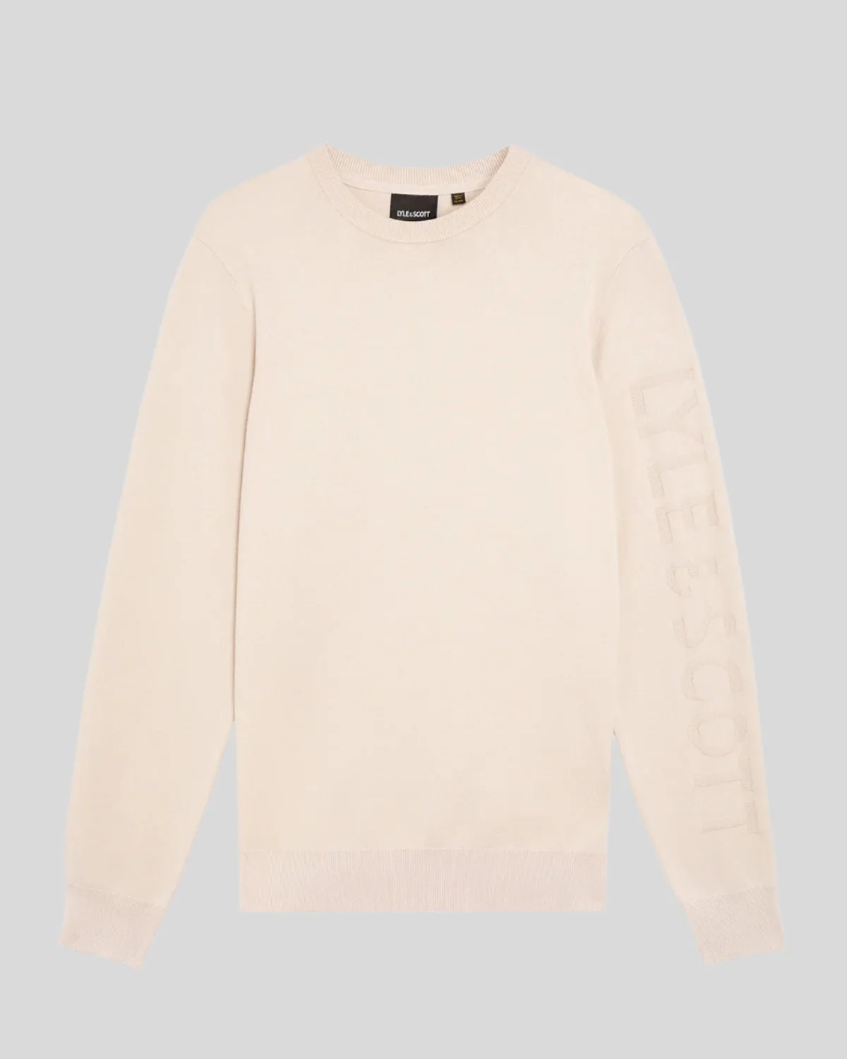 Mesh Logo Crew Neck Jumper