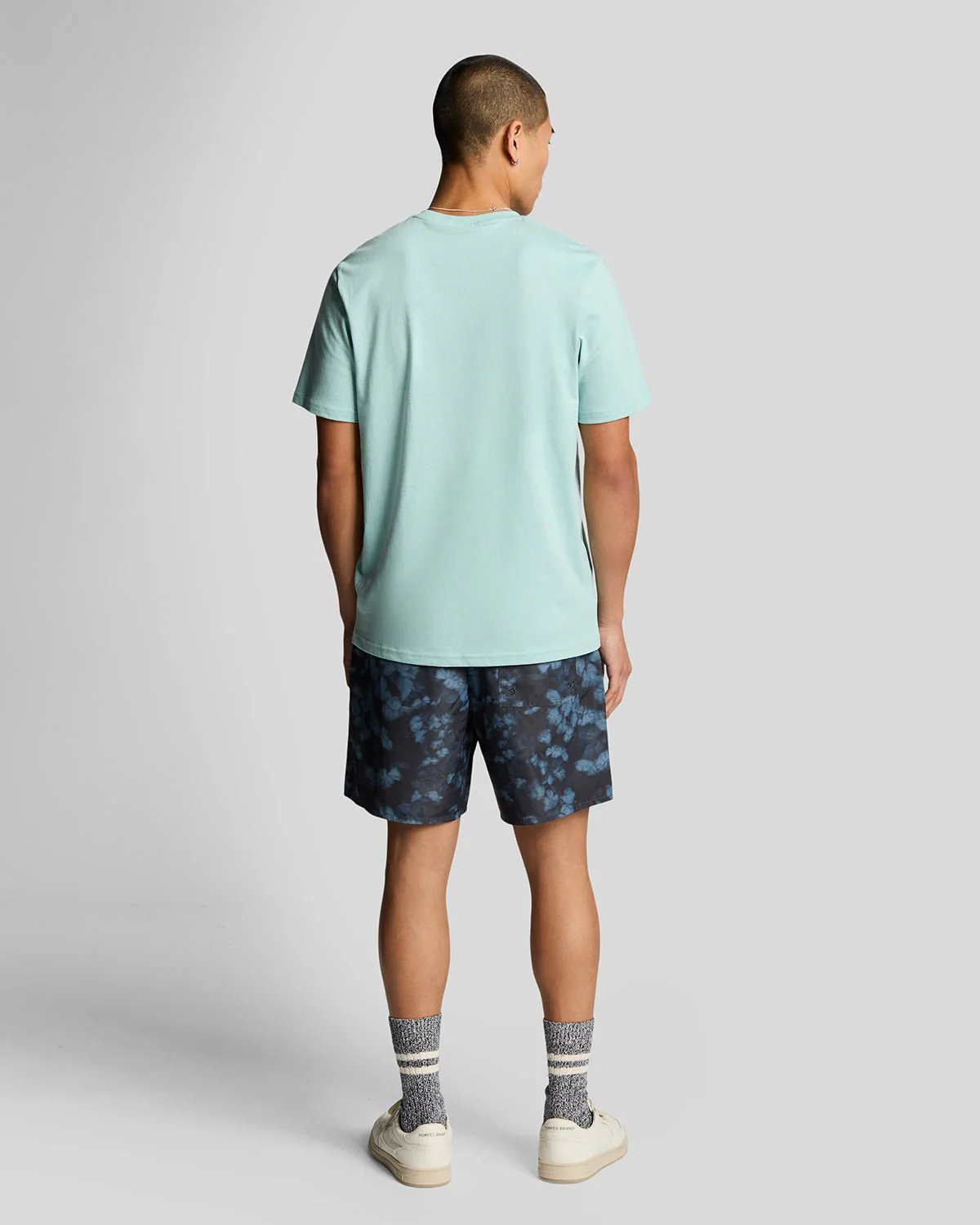 Digital Floral Print Swim Short