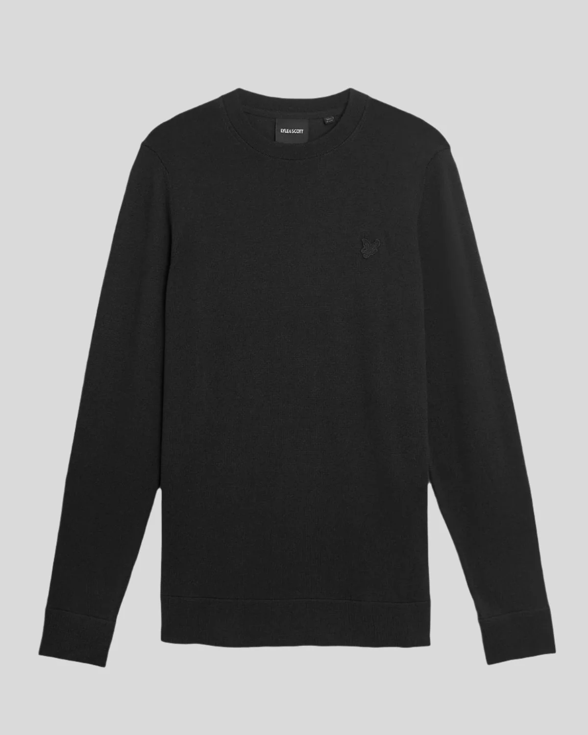 Superfine Cotton Crew Neck Jumper