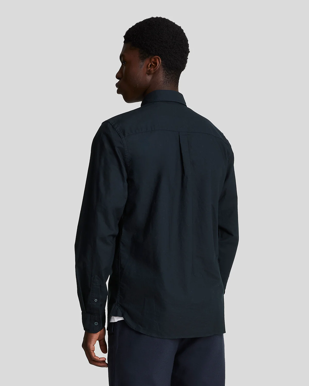 Tonal Button Down Oxford Shirt