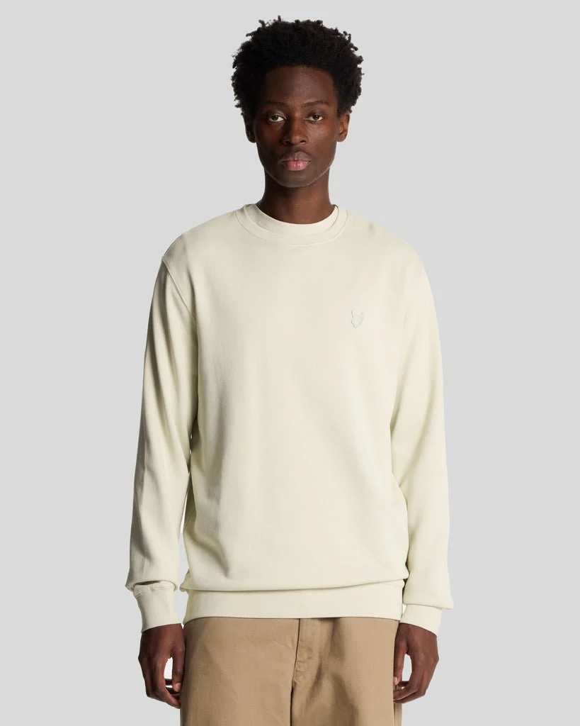 Superfine Cotton Crew Neck Sweatshirt