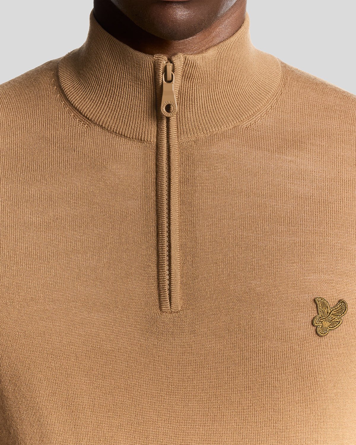 Merino Wool 1/4 Zip Jumper