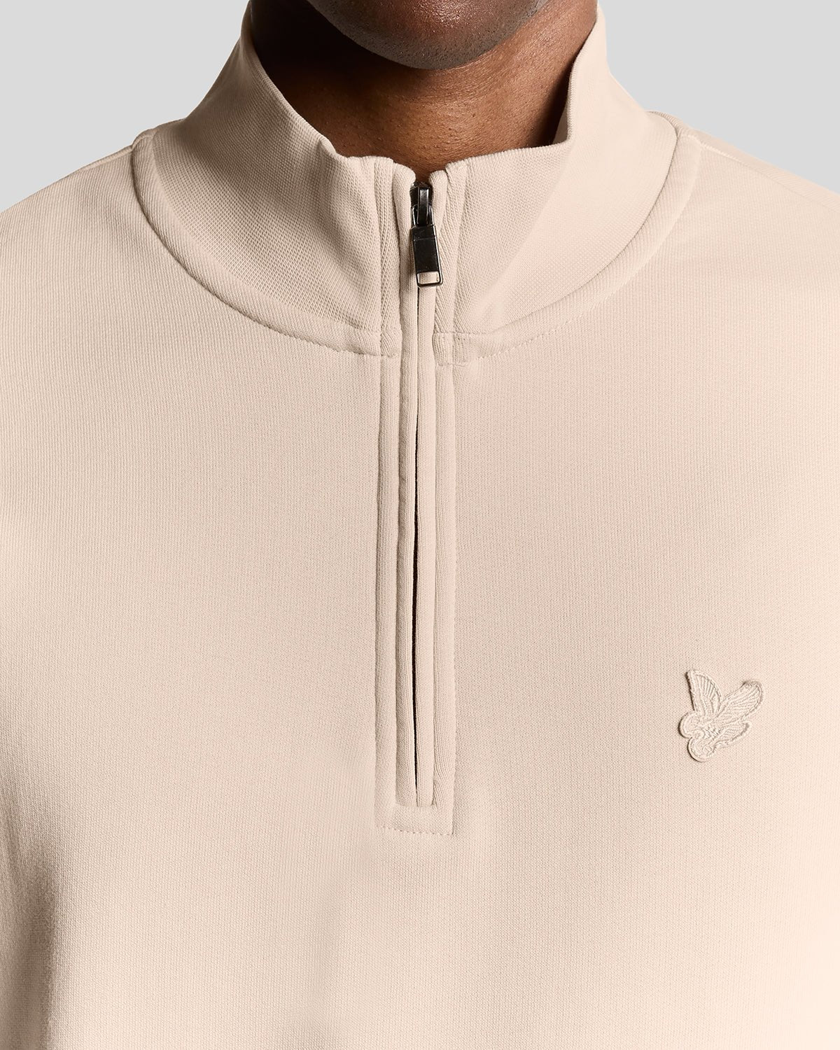 Superfine Cotton 1/4 Zip Sweatshirt