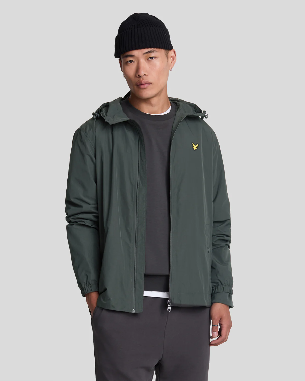 Water Resistant Hooded Jacket