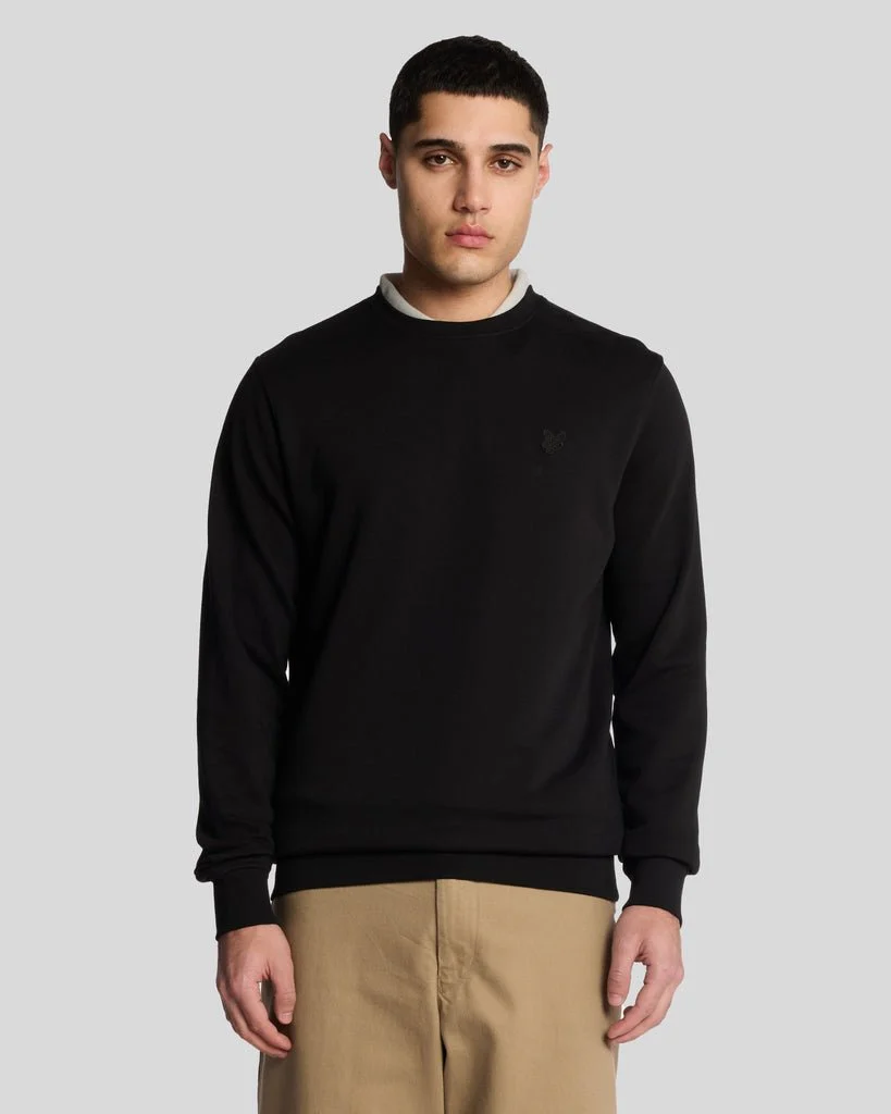 Superfine Cotton Crew Neck Sweatshirt