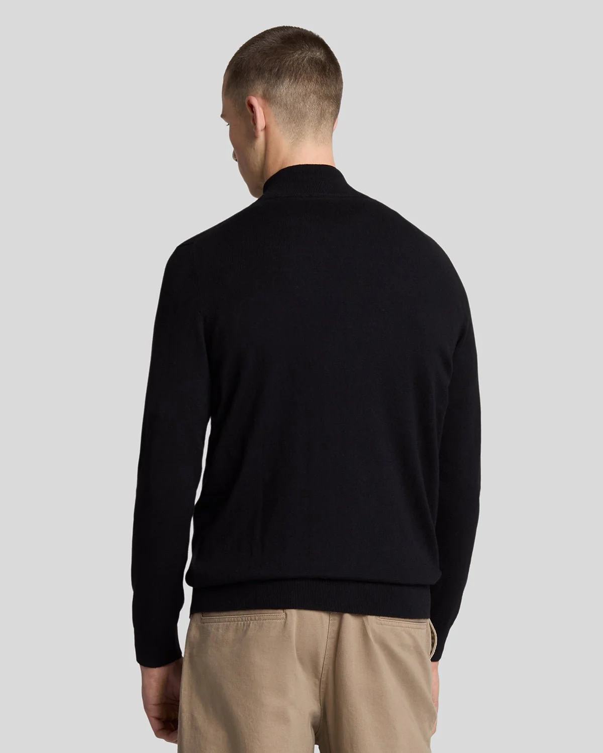 Cotton Merino 1/4 Zip Jumper