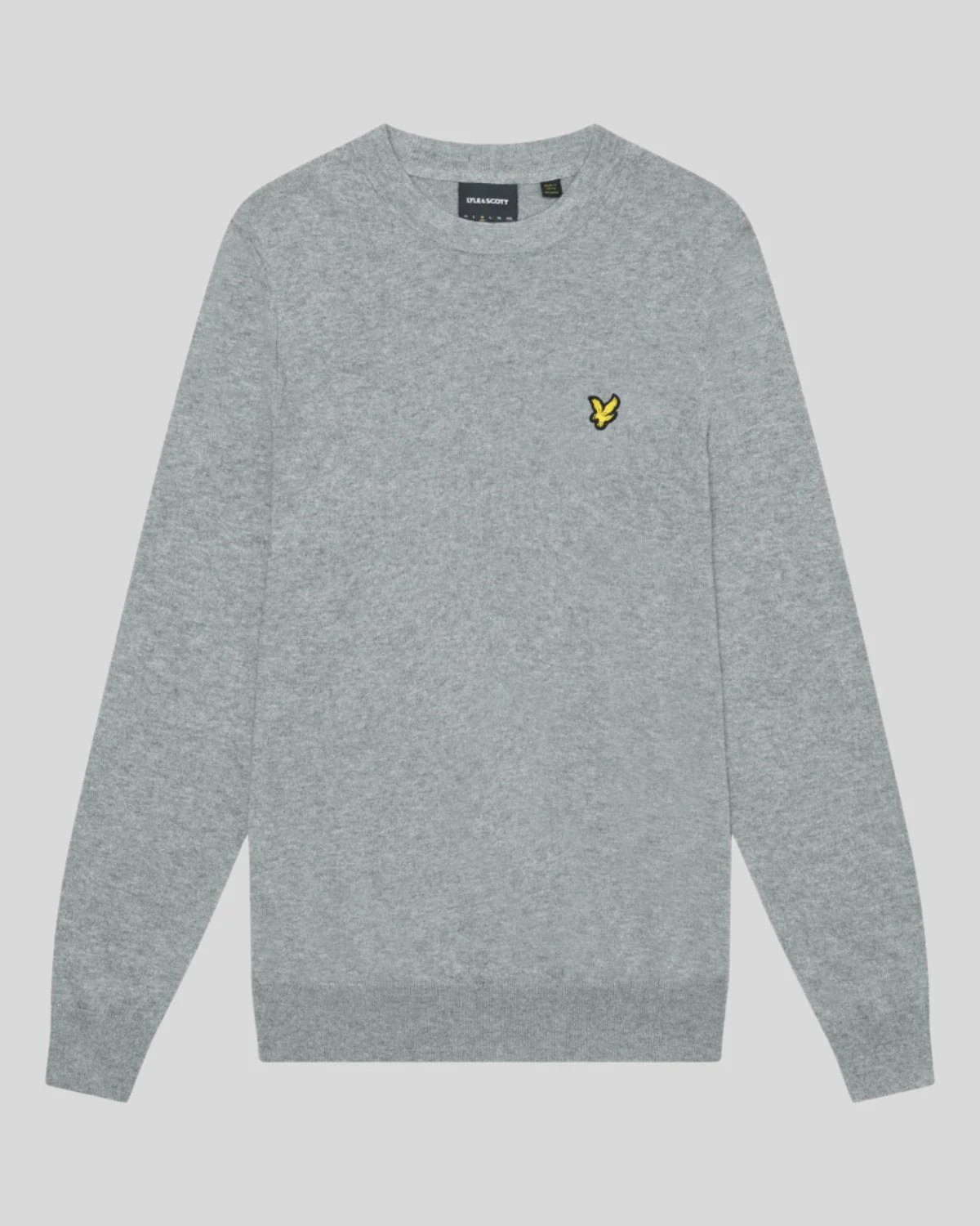 Cotton Merino Crew Neck Jumper