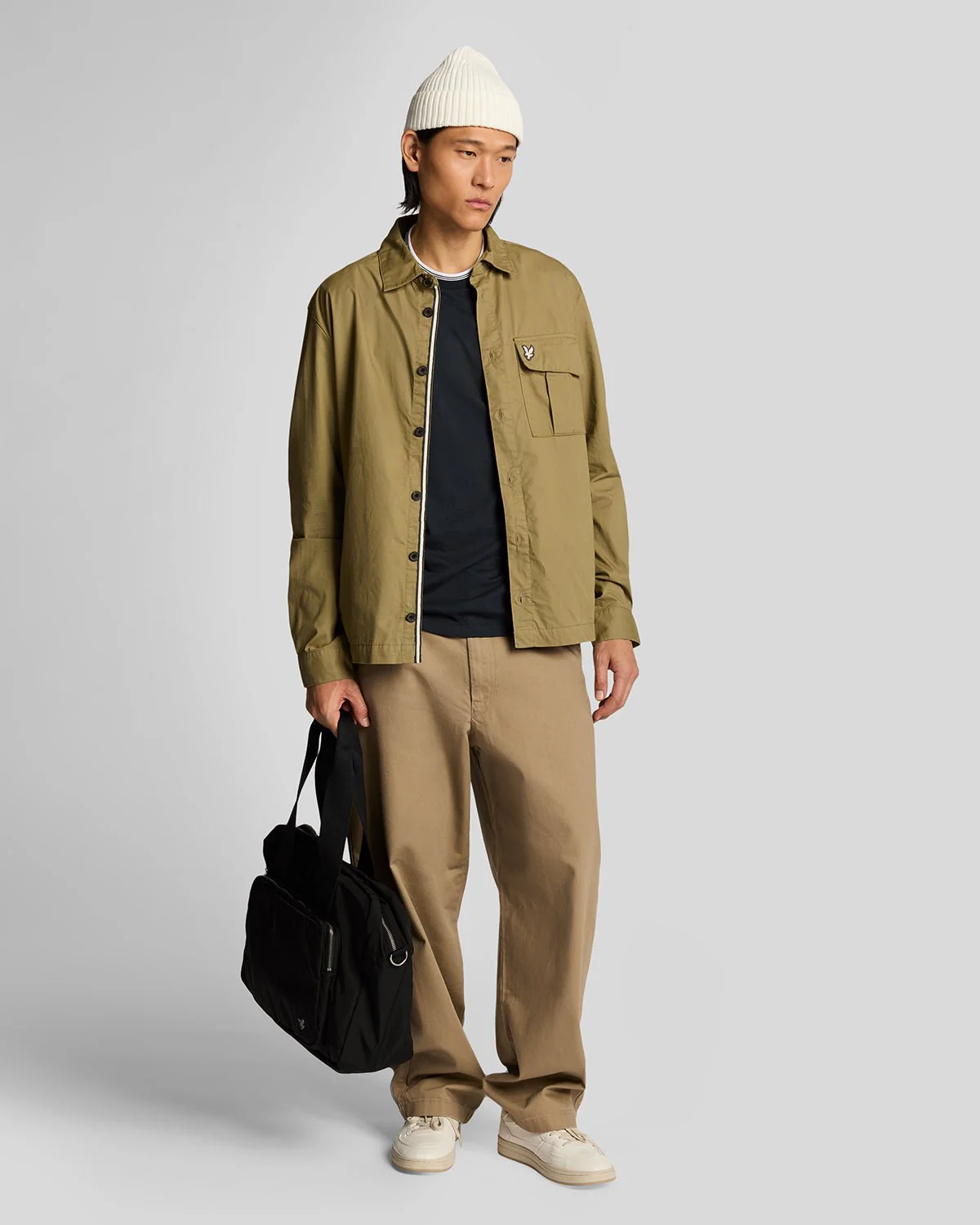 Superfine Cotton Tipped T-Shirt