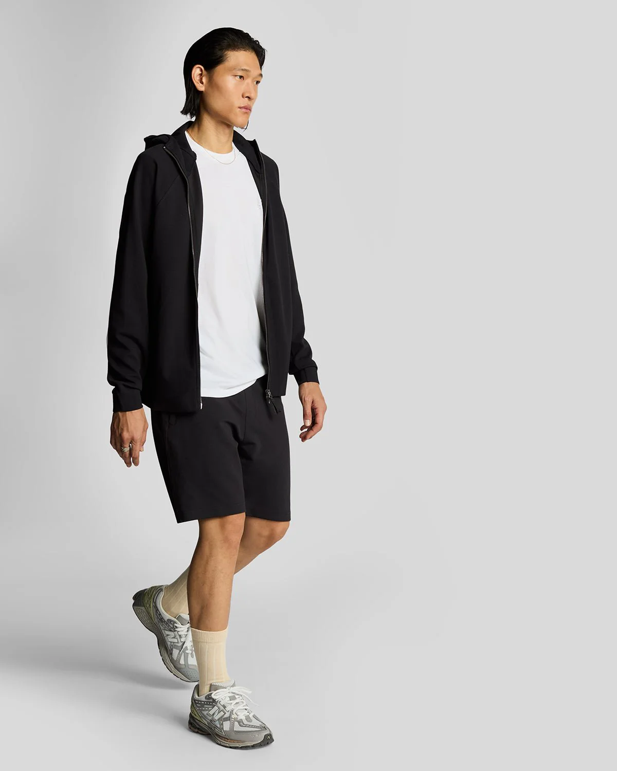 Diagonal Interlock Shorts