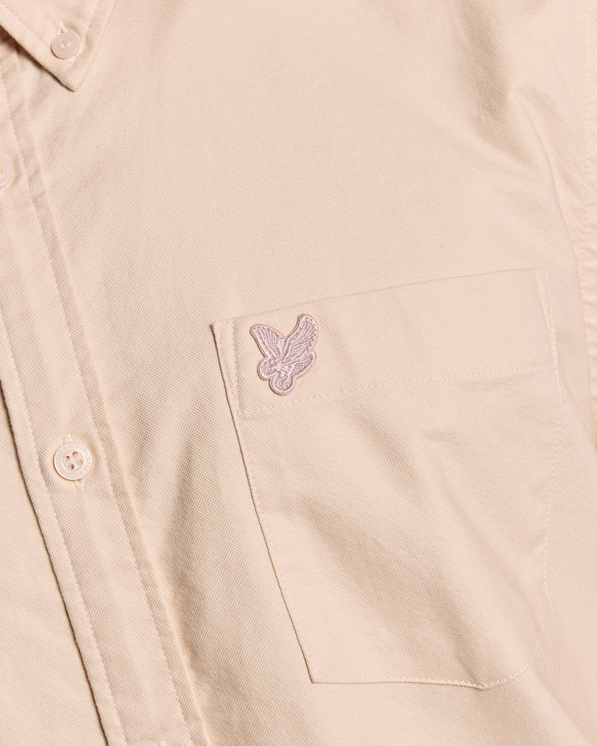 Tonal Button Down Oxford Shirt