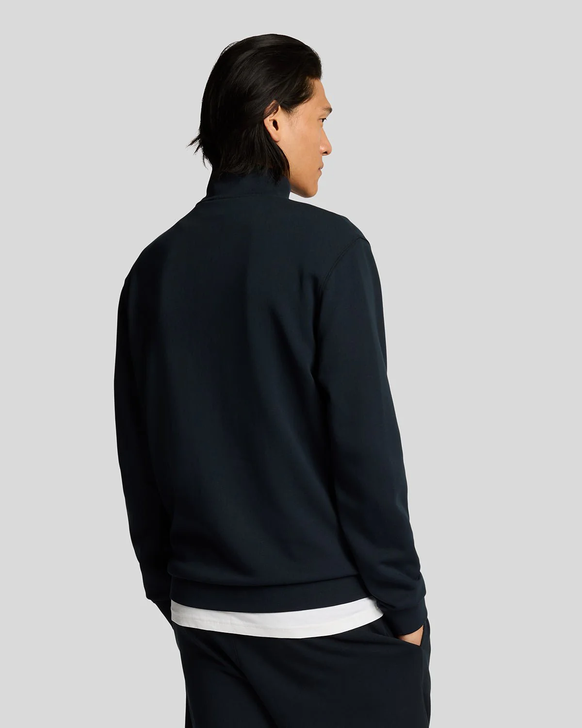 Superfine Cotton 1/4 Zip Sweatshirt