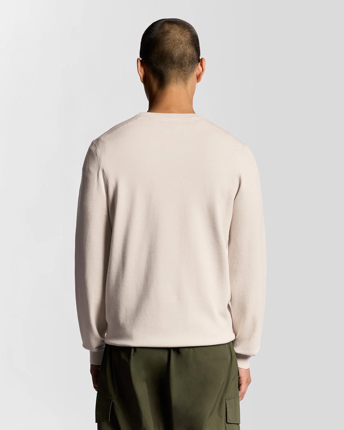 Mesh Logo Crew Neck Jumper