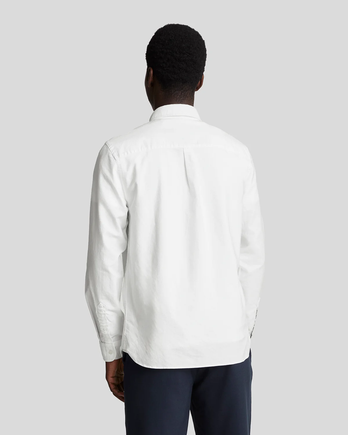 Tonal Button Down Oxford Shirt