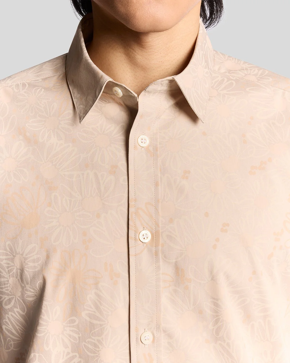 Long Sleeve Floral Shirt