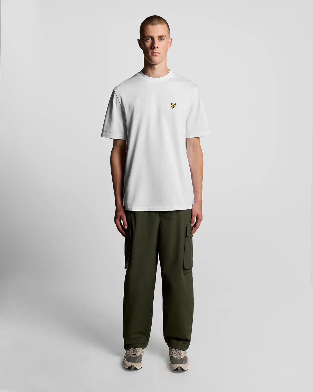 Oversized Cotton Crew Neck T-Shirt