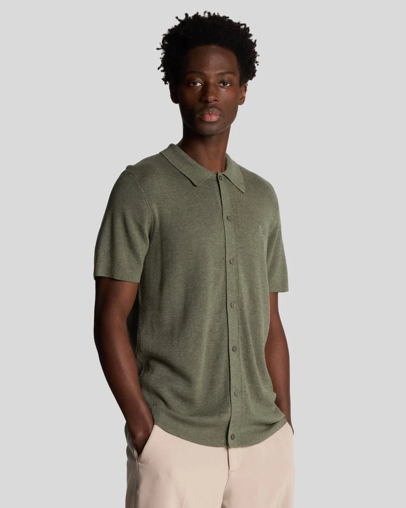 Blend Knitted Polo Shirt