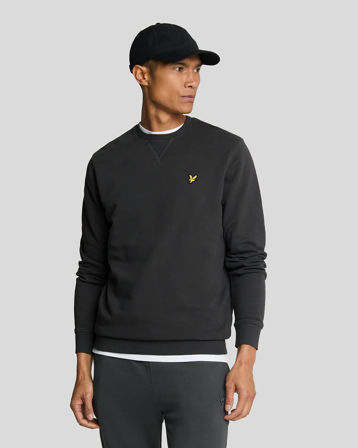 Cotton Crew Neck Sweatshirt