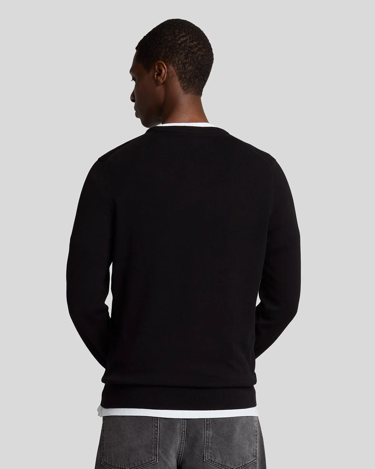 Cotton Crew Neck Jumper